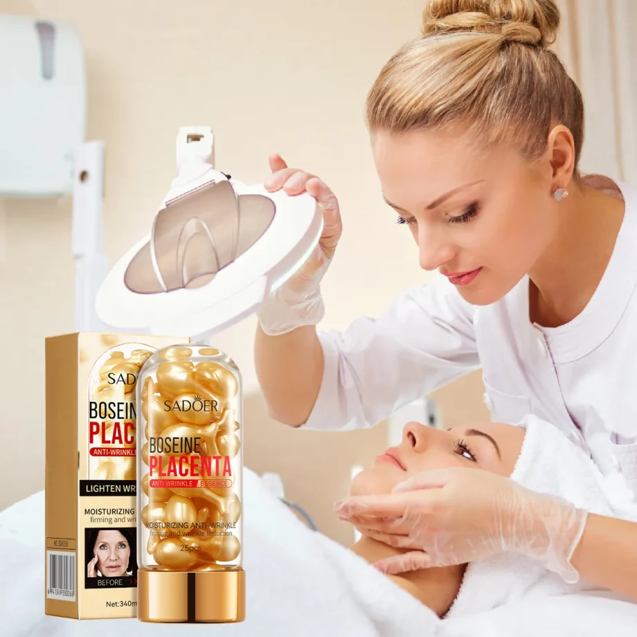SADOER BOSEINE PLACENTA Anti-Wrinkle Essence ( 30 Pcs capsules)