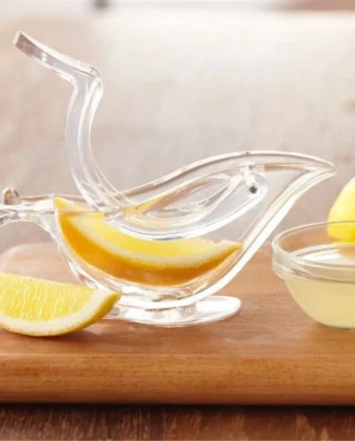 Manual Fish Juicer - Portable Clear Fruit Juicer | fish Lemon Slice Extractor Squeezer Kitchen Accessories