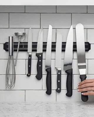 Magnetic Knife Holder, Magnetic Knife Strip Bar Rack, Multipurpose Kitchen Knife Magnet for Home Tool Organization