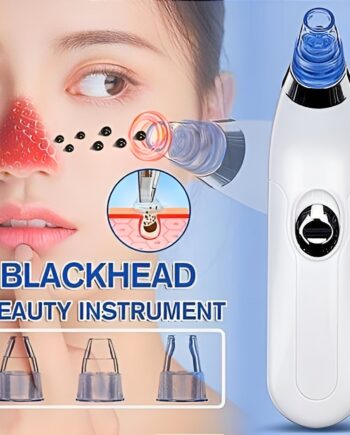Derma Suction Blackheads Remover  3 In 1 Black Head Remover Machine-Acne Pimple Pore Cleaner Vacuum Suction Tool (Cell Operated)