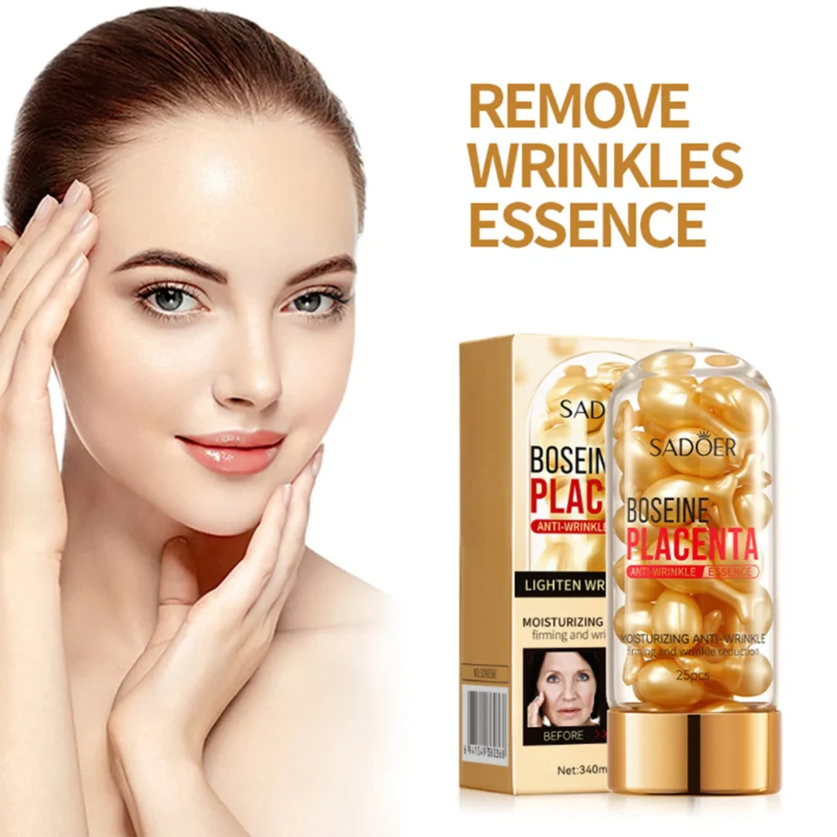 SADOER BOSEINE PLACENTA Anti-Wrinkle Essence ( 30 Pcs capsules)