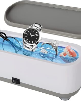 Ultrasonic Cleaner Jewelry Watch Eye Glasses Ring Makeup Brush Cleaning Machine (Random color)