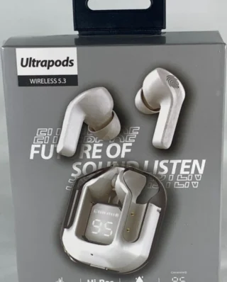 Ultrapods Pro Tws Bluetooth Earbuds Wireless Headphones | Ear Buds For Men & Women (Random color)