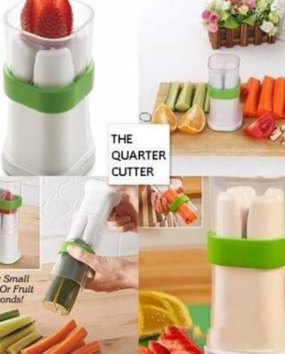 Quarter Cutter Strawberries Cucumbers Carrots Shredder Kitchen Slicer Tool