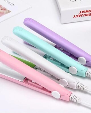 Mini Portable Hair Straightner (random color)