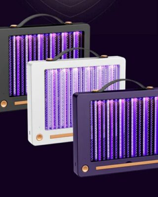 Wall Mounted Desktop Mosquito Killer Lamp | Portable Charging Outdoor LED Mosquito Eliminator (random color)