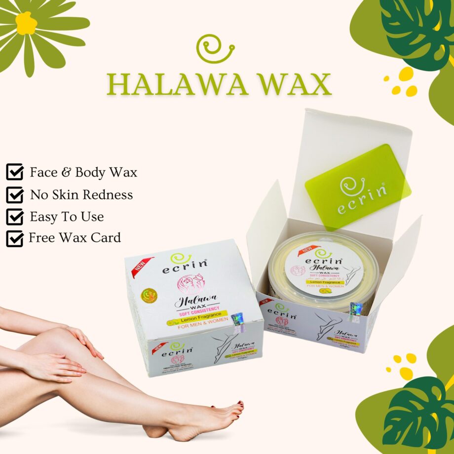 Ecrin Halawa Wax 100% Lemon & Sugar Base