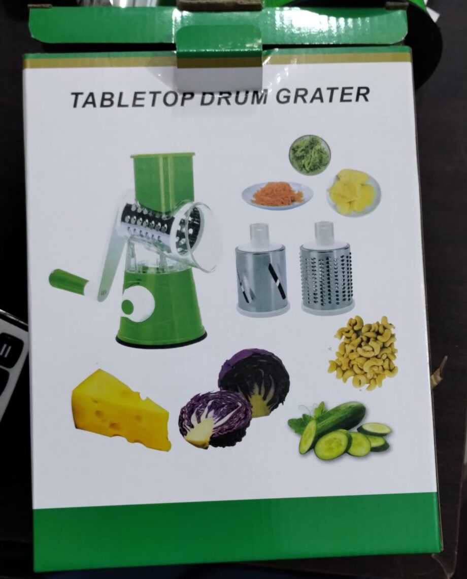 Manual Vegetable Cutter Slicer Multifunctional Round Slicer Gadget Multifunction Kitchen Gadget Food Processor Blender Cutter( random color )