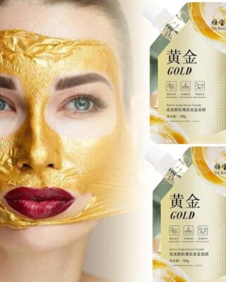 Retinol Snake Venom Peptide Gold Mask Moisturizing Anti-aging Anti-wrinkle Brightening Oil Control Mask Skin Care 100g