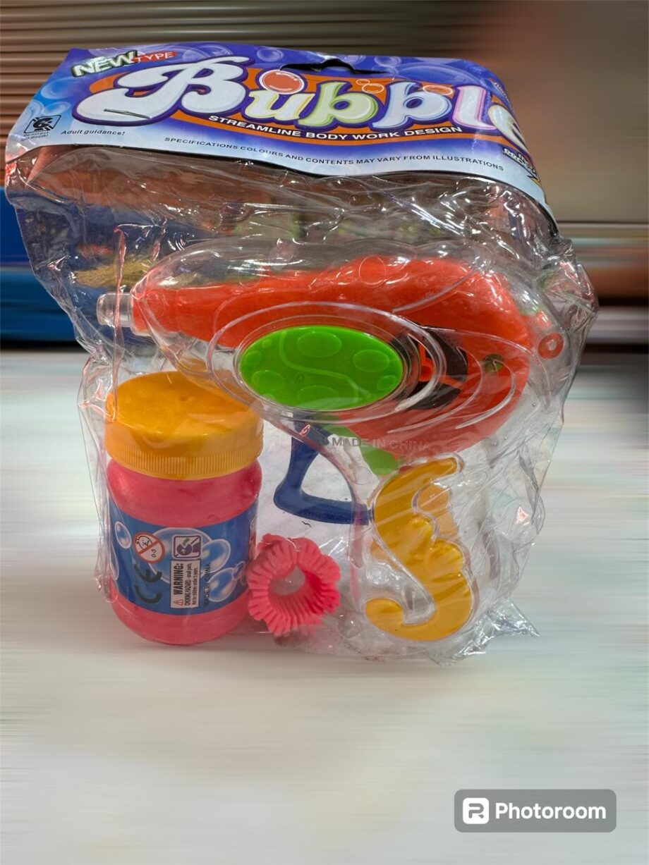 Bubble Gun with bubble liquid for kids