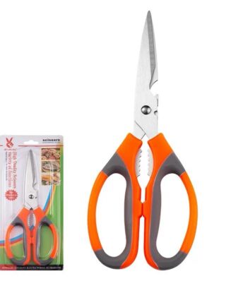 Stainless steel non-slip handle Household chicken shears kitchen scissors sharp multi-purpose shear