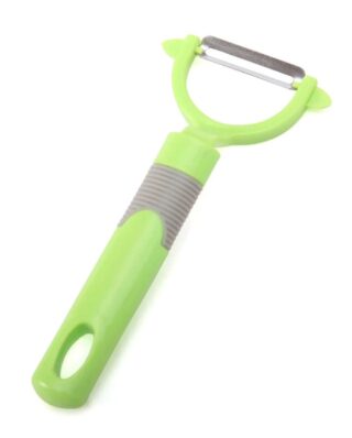 Multifunctional Plastic Fruit Tools U-Shaped Peeler Model 803.(Random Color)