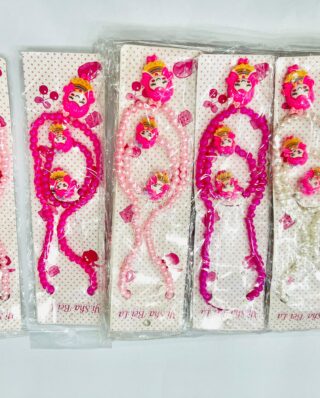 Princess Baby Beads Necklace Bracelet Set (random color)