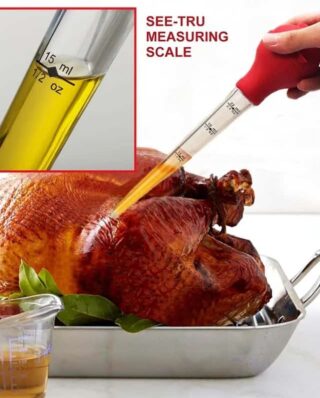 TURKEY BASTER | Oil Flavor Injector Silicone Pump Tube (Random color)