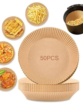 Multi-Purpose Non-Stick Air Fryer Disposable Liners Paper  (Pack of 50)