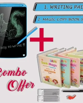 2 in 1 Combo -  8.5 LCD Drawing Tablet + 4PCS/SET SANK MAGIC BOOK