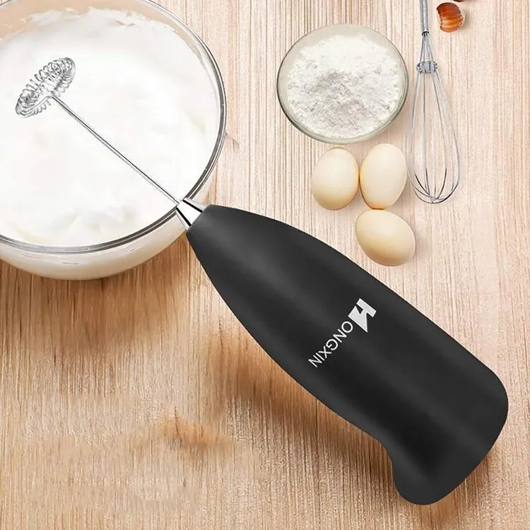 Electric Mini Coffee Beater Egg Beater & Milk Frothier (Random Color)