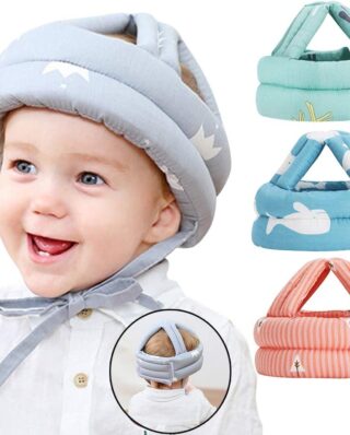 Baby Head Protector Crawling - Baby Safety Helmet & amp Walking Helmet (Random Color/Design)