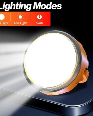 Mini work light Work Light Mini Camping Tent Lamp with Hanging Hook 3 Mode Night Light Rechargeable Waterproof Portable Lamp Outdoor Home