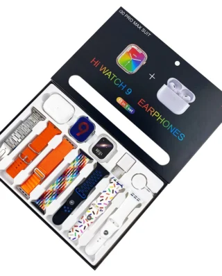 I30 pro max SUIT Smart watch with Earbuds Series 9 Smart watch 11 in 1 (random color)