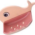 Self Adhesive Whale Fish Shaped Soap Holder for Bathroom | Wall Mounted Soap Bar, Holder Rack for Shower Wall, Kitchen, Bathroom - random color(1 PC) - Image 6