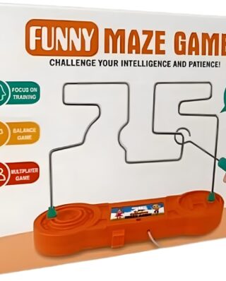 Electric Shock Toy Education Electric Touch Funny Maze Game Party Funny Game Science Experiment Toys For Kids(Random color)