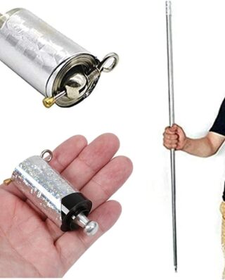 Magic Extendable Metal Stick For Self Defence And Fun Magic Pocket Stick (silver)