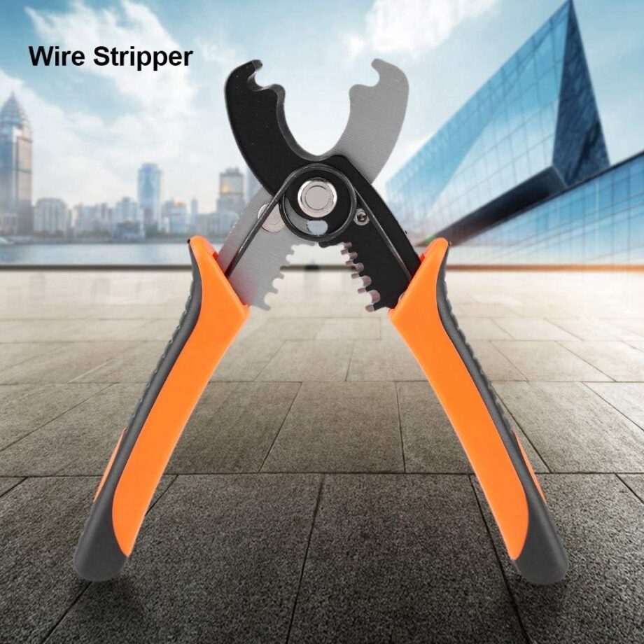 Wire Cutter able Wire Stripper Wire Stripping Tool, Professional Wire Cable Peeler Cutter Peeling Pliers Electrician Hand Tools(random color)