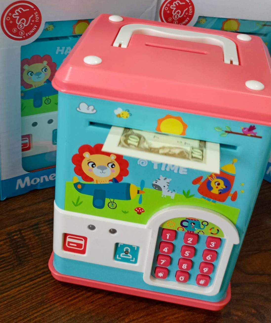 MONEY SAFE / BANK Creative Money Box ATM Piggybank - Image 6