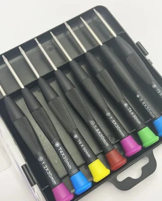 8 in 1 Screwdriver Set for mobile laptops and tablets repairing SH-6308A  (random color)