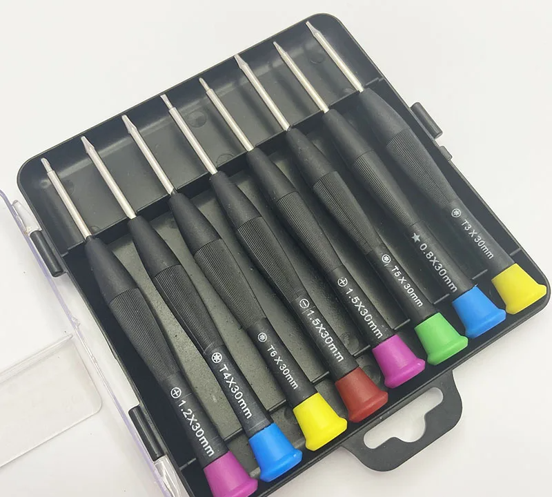 8 in 1 Screwdriver Set for mobile laptops and tablets repairing SH-6308A (random color)