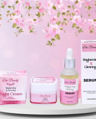 She Beauty Dual Deal Whitening Serum With Night Cream