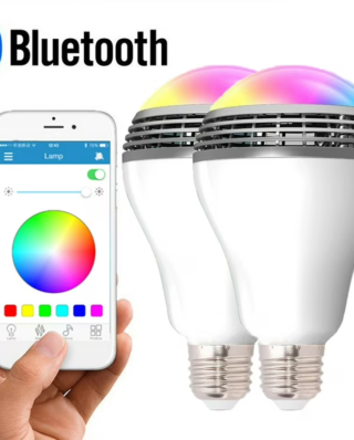 E27 Bluetooth Smart LED Bulb with Speaker with APP Control It