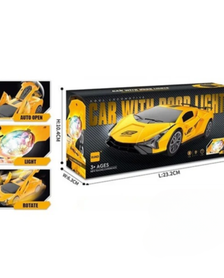 Super Rotation car  /Lights and music Rotate 360 degree /  toy for kids (random color )