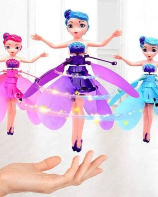 Magical Flying Fairy Doll,hand Sensor Control / Sky Dancers Flying Toy (random Color)