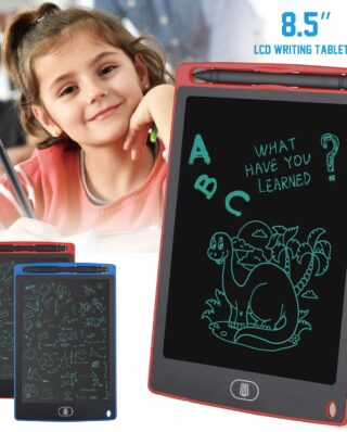 Multi Color 8.5inch Writing Tablet  Kids Paperless Electric Cell Operate with Box  (random color)