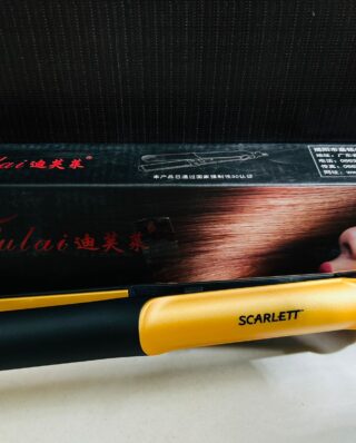 Hair Straightener with Adjustable Temperature Straightens  for Smooth and Silky Hairstyle