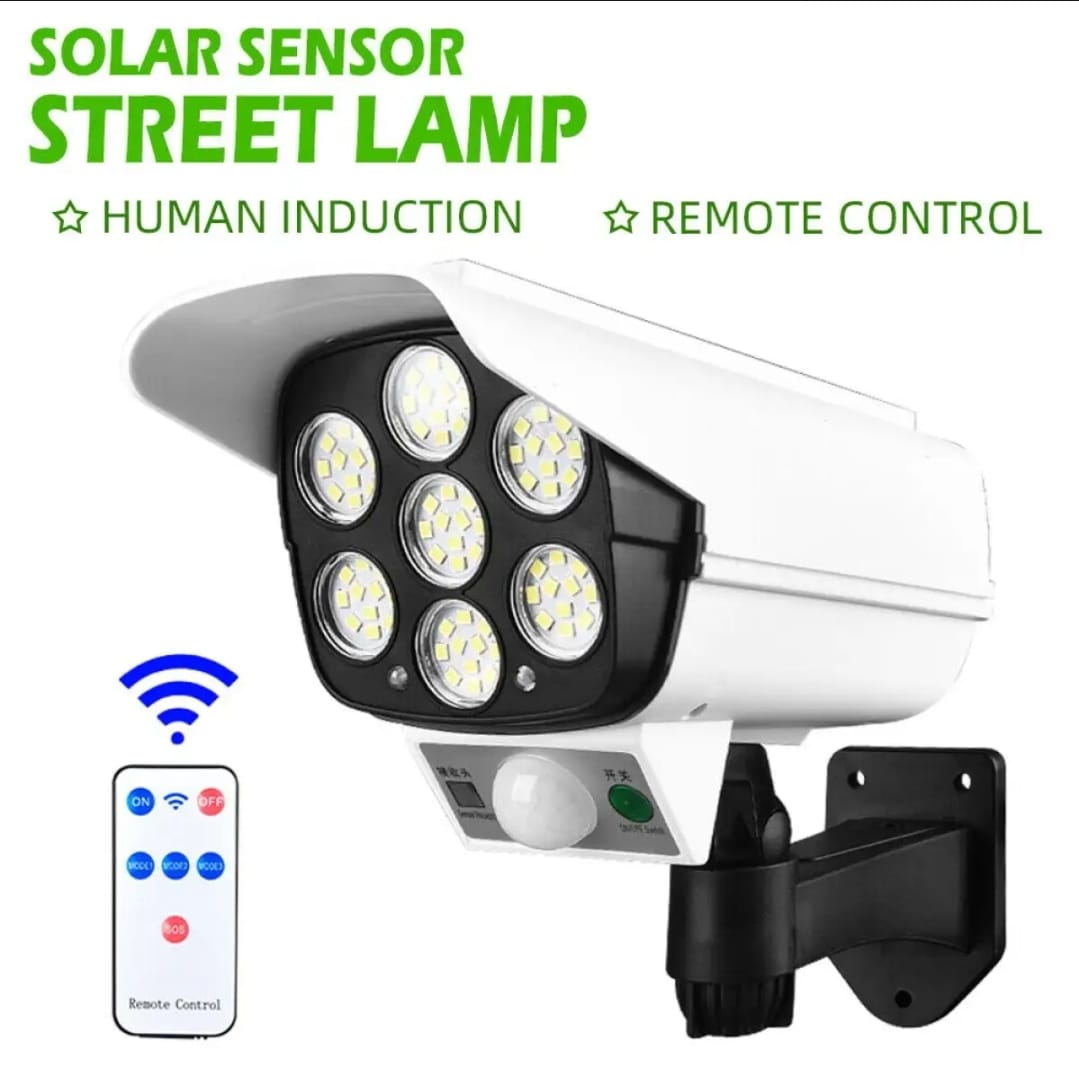 Multifunction Led Solar Street Light Wall Lamp Built-in Solar Rechargeable Battery (Model: CL-977T)