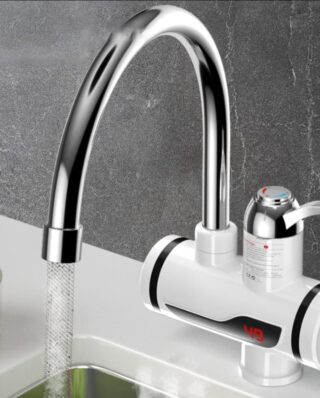 Electric Water Heating Faucet ,Tap for Kitchens and Bathrooms | Display | Hot Water (without shower )