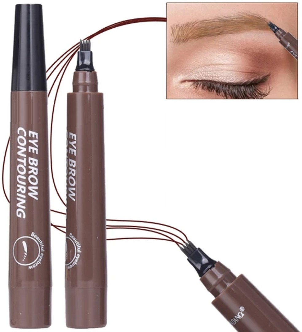 Eyebrow pencil Micro-fork Eyebrow Pencil Four-Point Eyebrow Pencil / Make Eyebrows Look More Natural Look More Spiritual And Beautiful