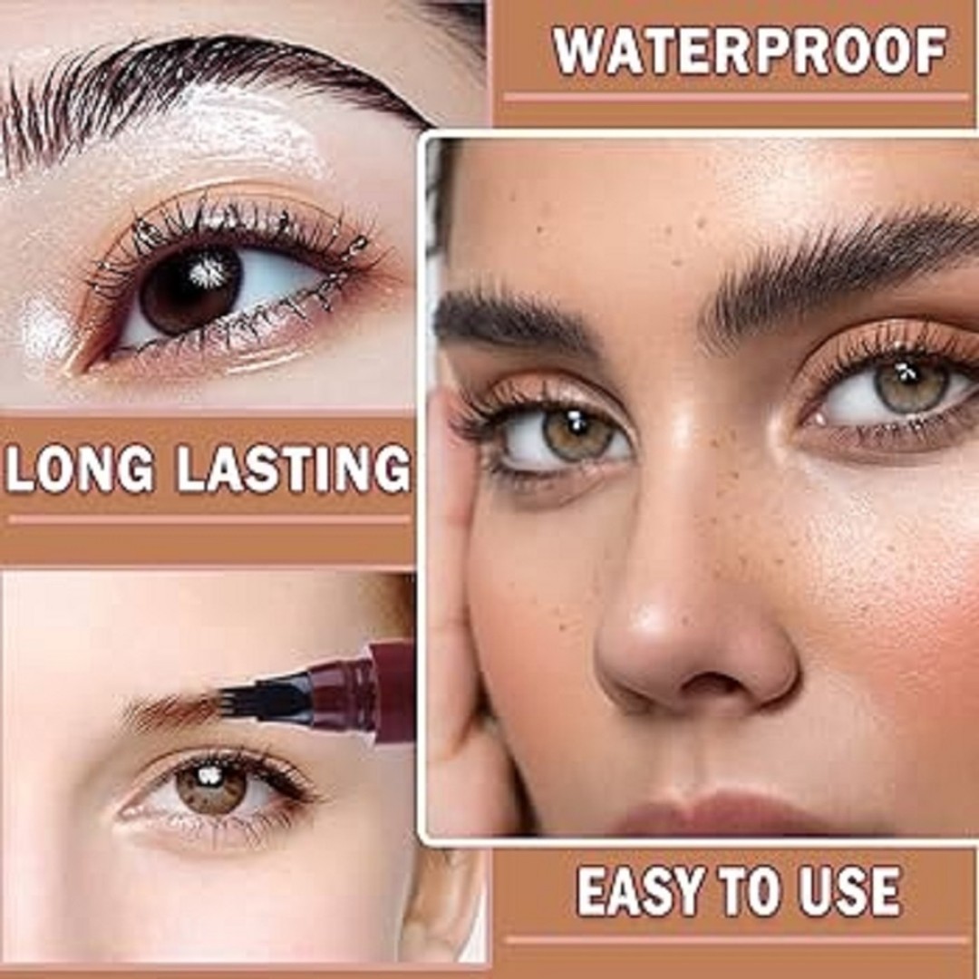 Eyebrow pencil Micro-fork Eyebrow Pencil Four-Point Eyebrow Pencil / Make Eyebrows Look More Natural Look More Spiritual And Beautiful