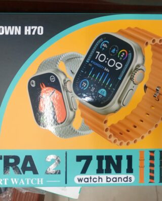 CROWN H70  SMART WATCH 7 straps (random color)