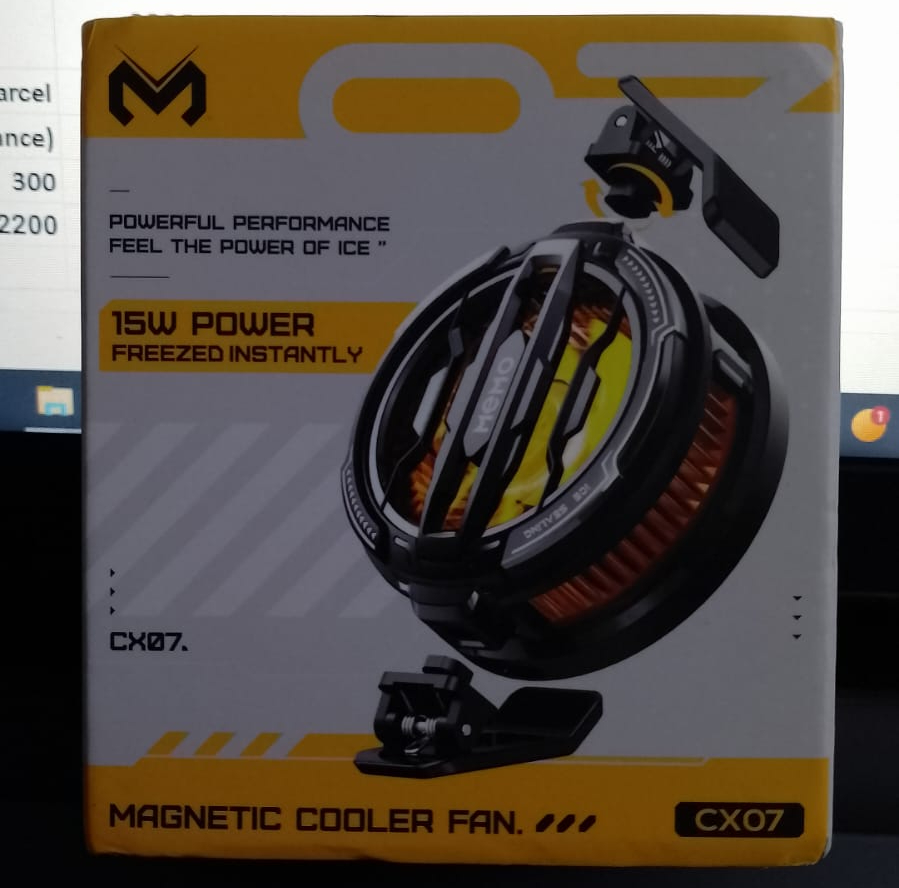 CXO7 magnetic cooler fan 1 Mobile Phone Semiconductor Cooling Fan Radiator /15W POWER FREEZED INSTANTLY