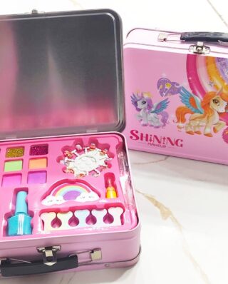 Unicorn Shining Make Up Bag For Girls / Soft to skin, Easy to wash, Princess Makeup Set Toys Girls & Kids