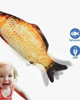 Rechargeable Flopping fish toys for babies and toddlers. (random fish )