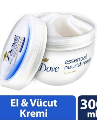 Dove Essential Nourishment Body Cream For Dry Skin, 300 ml
