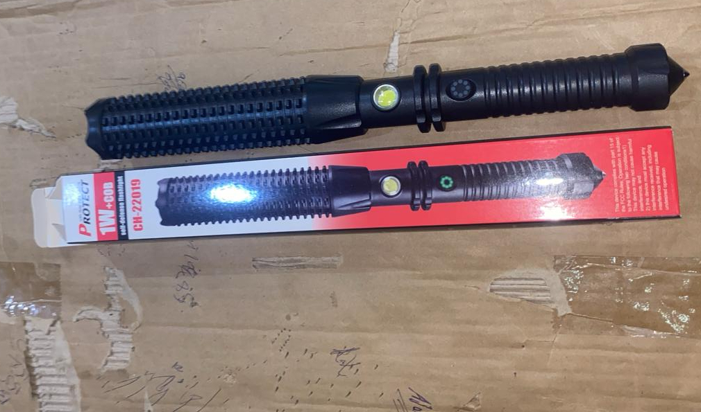 Self Defense Flashlight Strong Light Charging Outdoor Super Bright