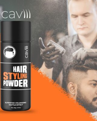 caviii Hair Styling Texture Powder For Men And Women,Volumzing Powder for Natural Matte Hair style Look