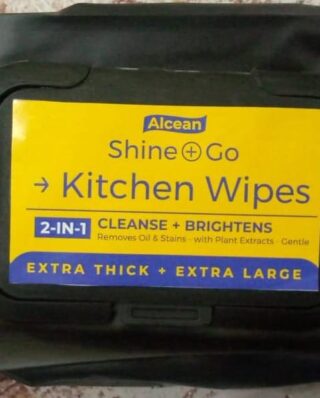 Kitchen Wipes 2-IN-1 CLEANSE + BRIGHTENS (50pc in 1 pouch)