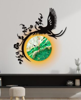 eagle dial clock Unique Designed Elegant Wall Clock | Wall Clock New Flying eagle Style For Home Decoration